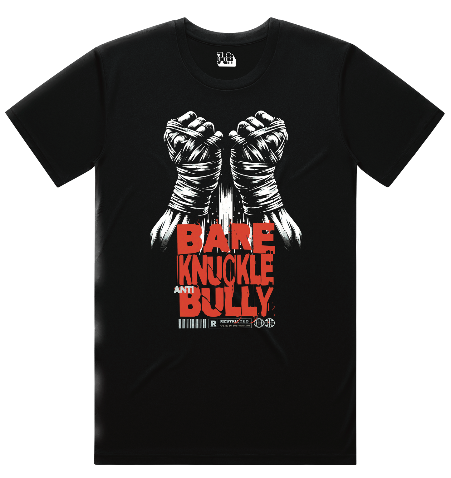 BARE KNUCKLE ANTI-BULLY Poster Tee
