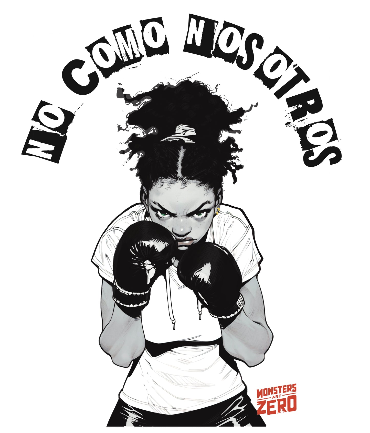SOUTHPAW GIRL (NO COMO NOSOTROS) Ladies Competitor Tee