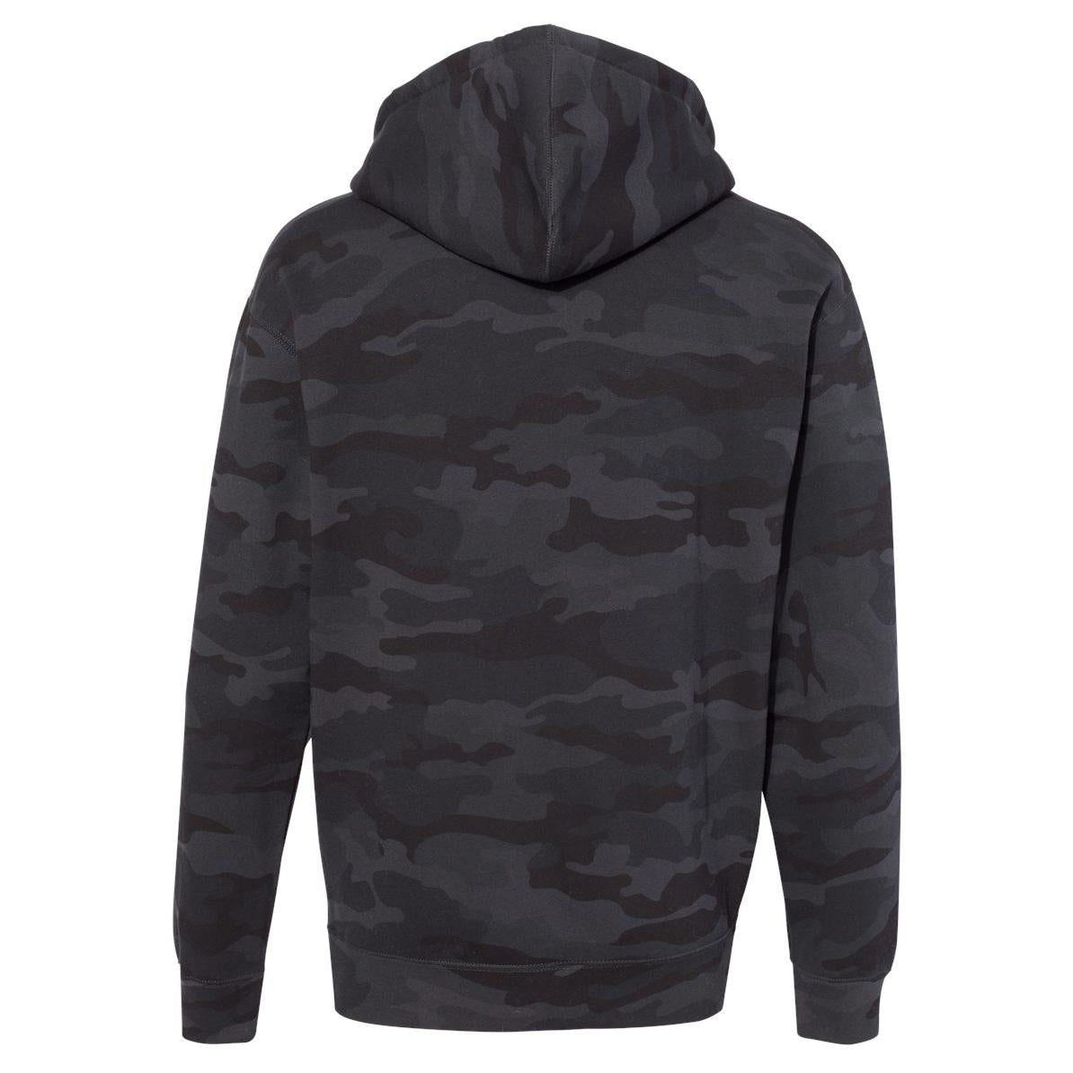 ANTI-BULLY LOGO GOLD EMBROIDERED HOODIE-BLACK CAMO